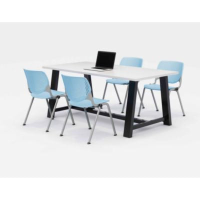 KFI840031900333 TABLE,MT,WHT, 4 CHR,SB