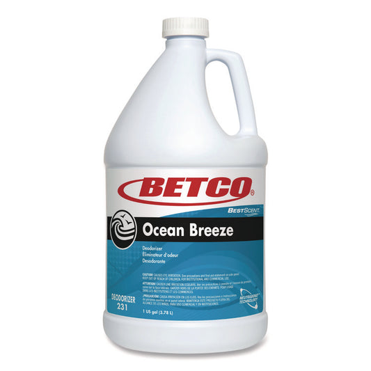 BestScent Ocean Breeze Deodorizer, Ocean Breeze, 1 gal Bottle (Each)