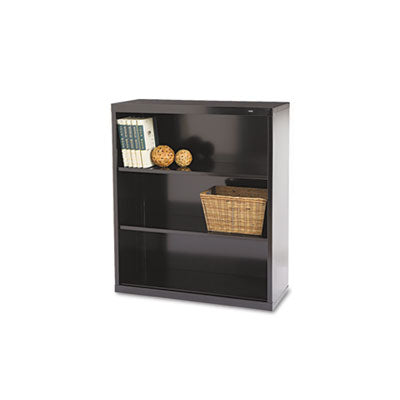 TNNB42BK BOOKCASE,STL,3 SHF,40H,BK