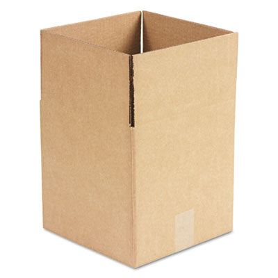 UNV101010 BOX,10X10X10CORRUGT,BRKR