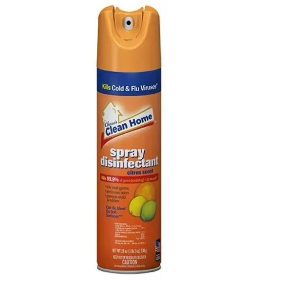 Clean Home Disinfectant Spray 19 oz., 12 / Case, 144 Cases