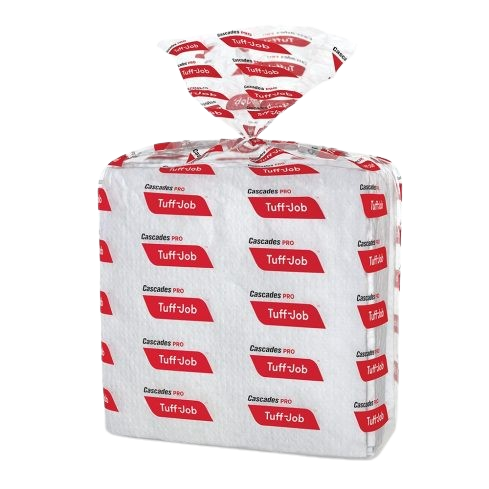 Airlaid Med. Weight Wiper White 12" X 13" 1/4 Fold,  50 Sheets / Pack, 16 Packs / Case, 100 Cases
